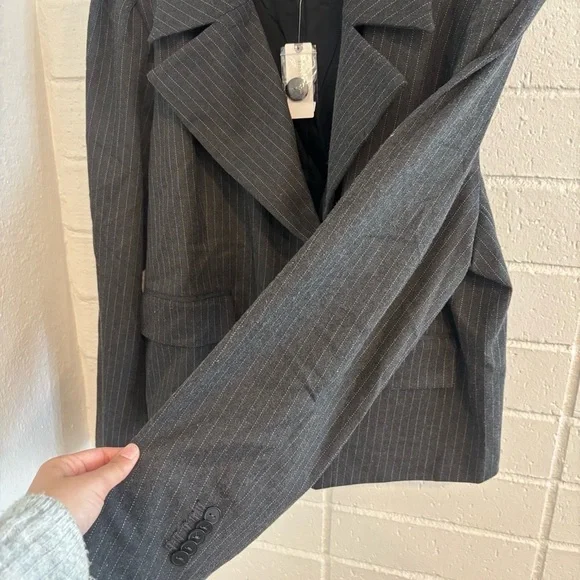 NWT Anthropologie Maeve 80 s boxy blazer jacket - Picture 9 of 10
